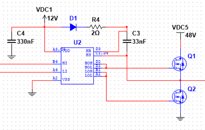 Inverter MOSFET Circuit